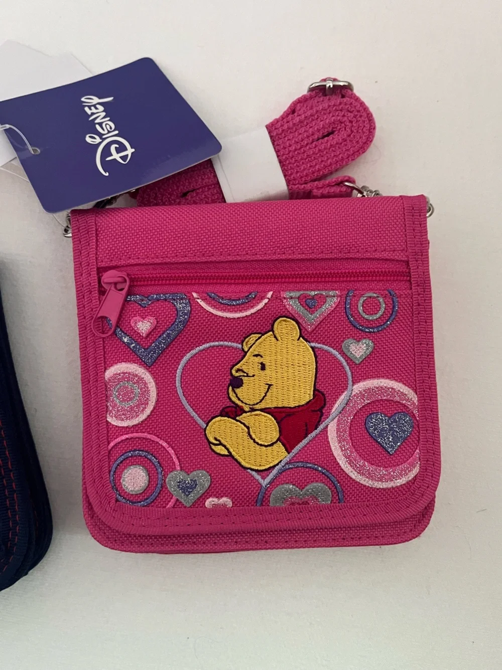 Vintage Disney Kids Winnie the Pooh Crossbody Wallets Y2K Deadstock